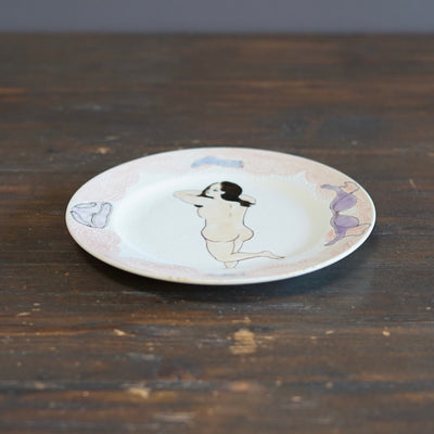 Feminine Figure Plate #MA139A