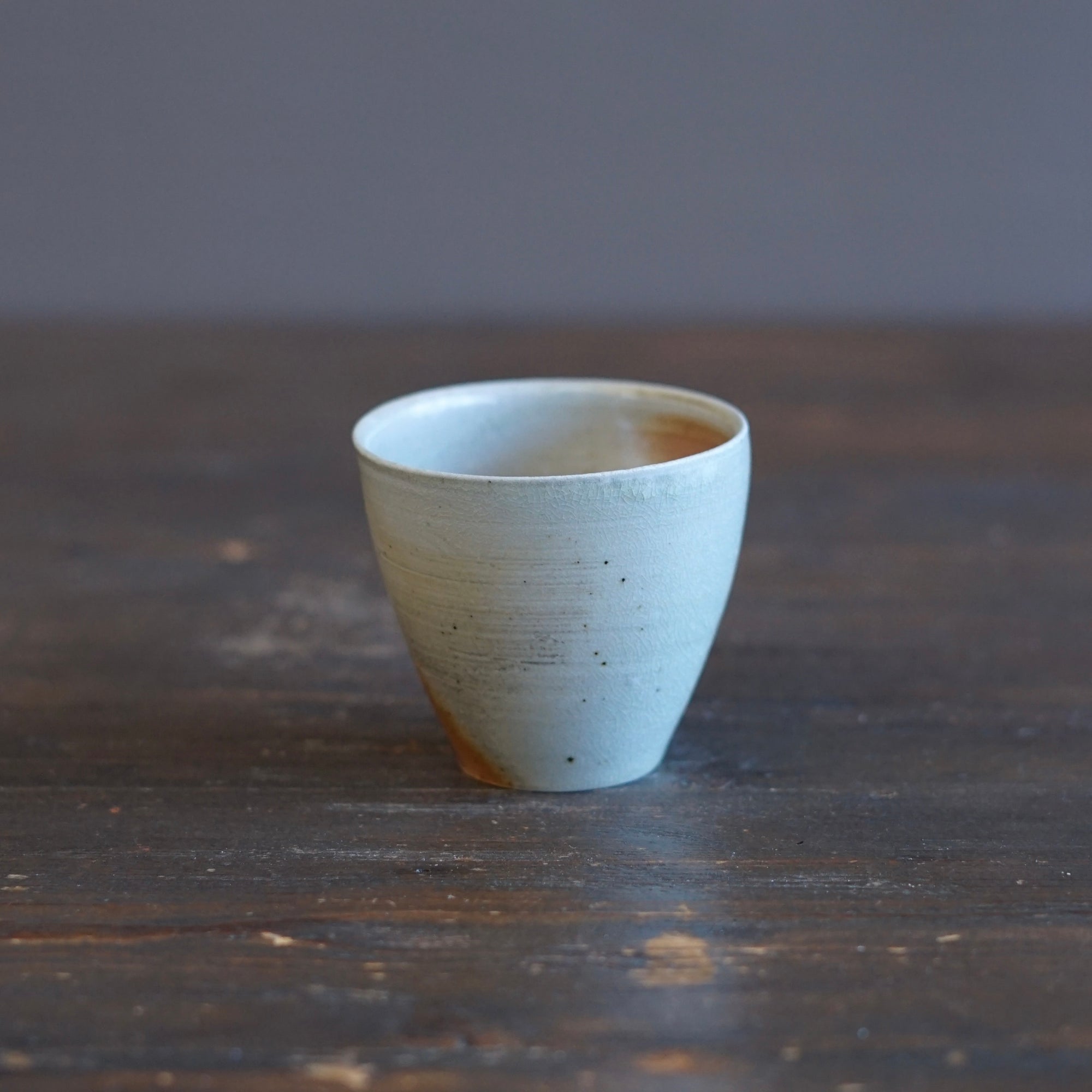 Wood Fired Tea Cup #SY1024B