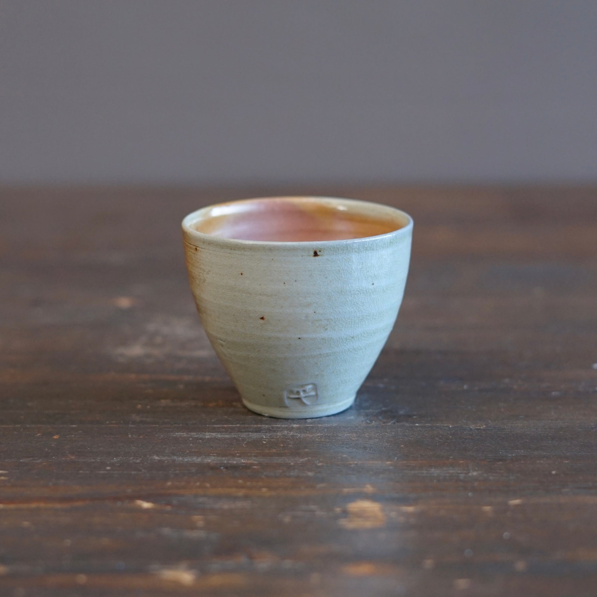 Wood Fired Tea Cup #SY1025B