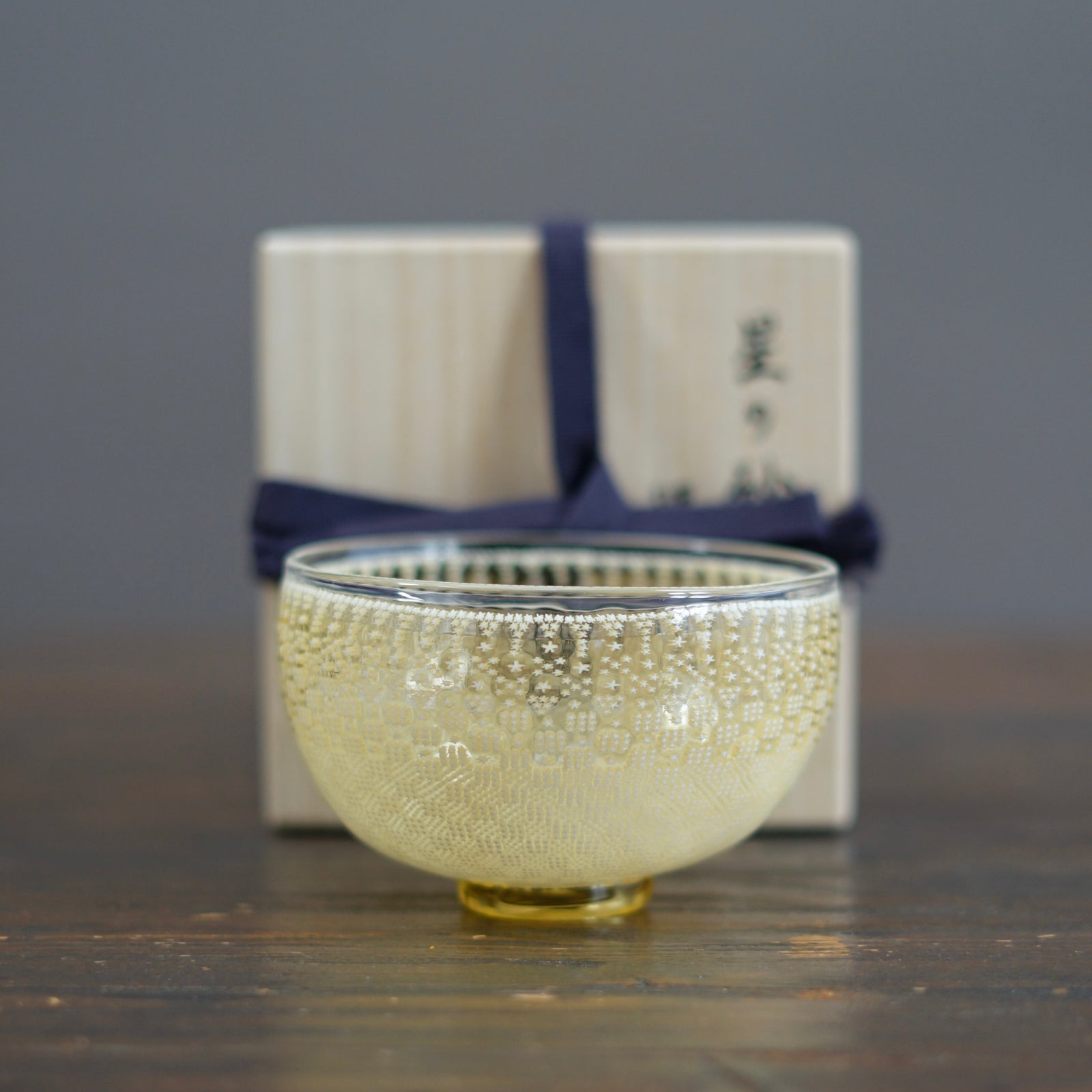 Dune of Stars Murrini Tea Ceremony Bowl #F3
