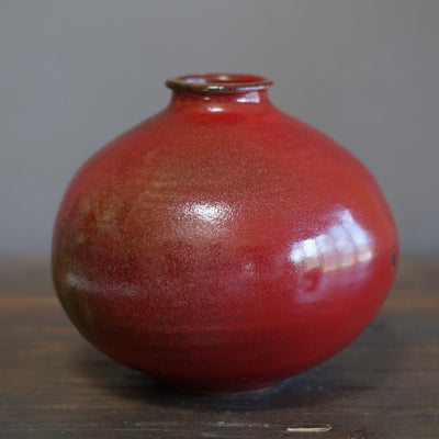 Wood Fired Red Jar #SY734