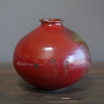 Wood Fired Red Jar #SY734