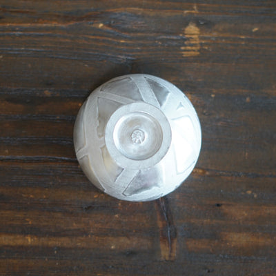 Geometric Silver Container #OMT123D