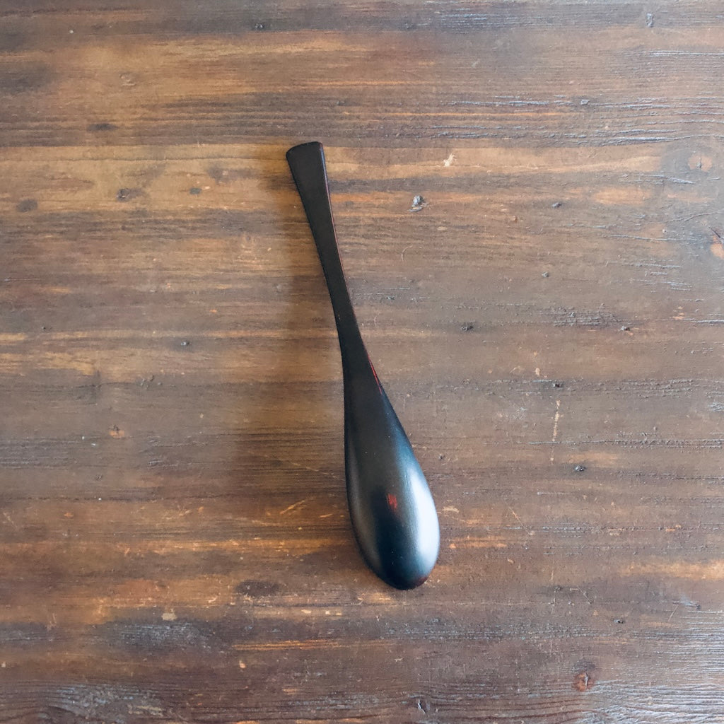 Black AKEBONO Soup Spoon #F9011