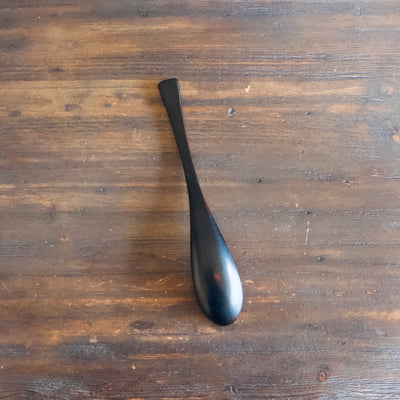 Black AKEBONO Soup Spoon #E965