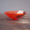 Red Skull Glass Tea Bowl #YU3B