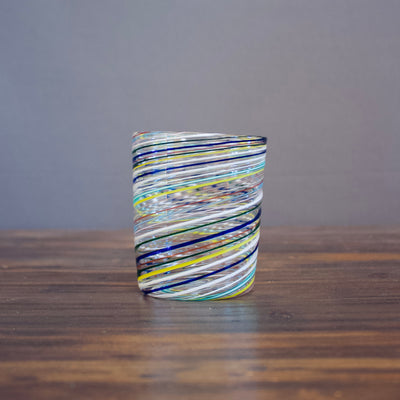 Swirl Glass Tumbler #U26i