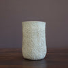 Carved White Flower Vase #LK777