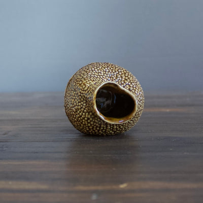 Brown Caviar Bud Vase #LK770C