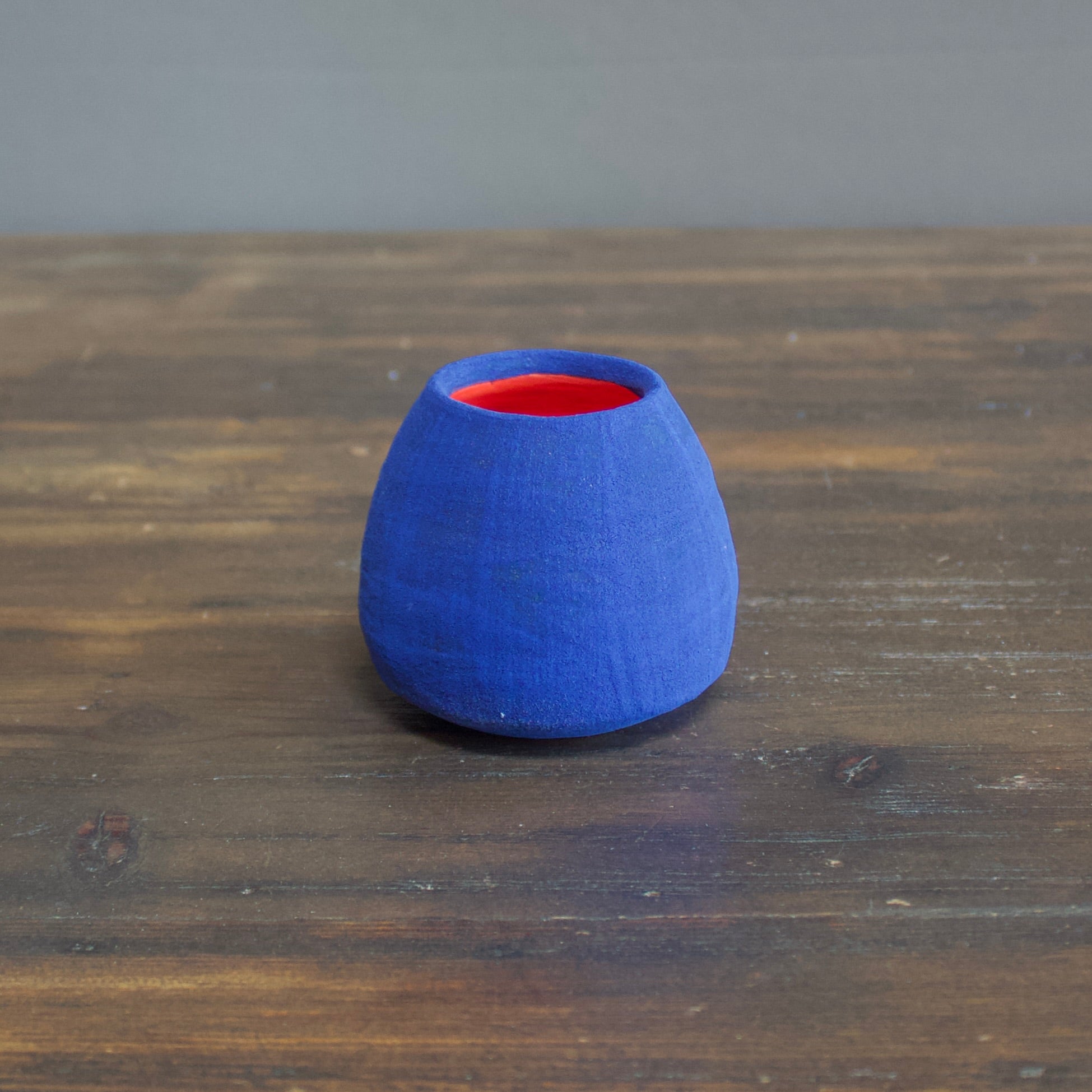 Mini Dino Vase Blue / Red #JT318