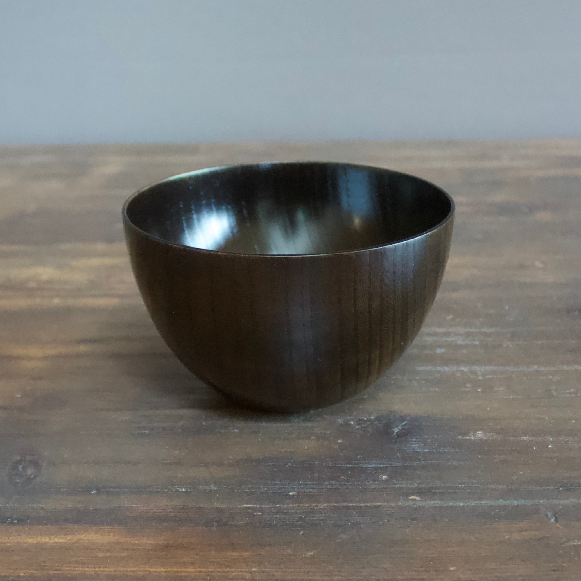 Black Lacquer TAMAYURA Soup Bowl #34-14