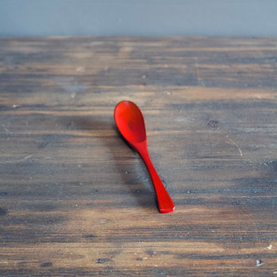 Red NEGORO Lacquer Soup Spoon #E964