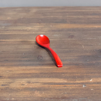 Red Dessert Spoon #E961