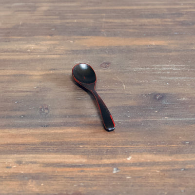 Black AKEBONO Dessert Spoon #E962