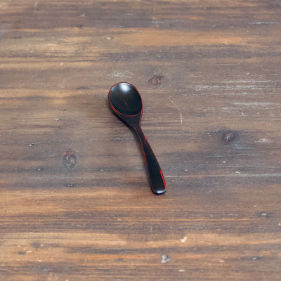 Black AKEBONO Dessert Spoon #E962