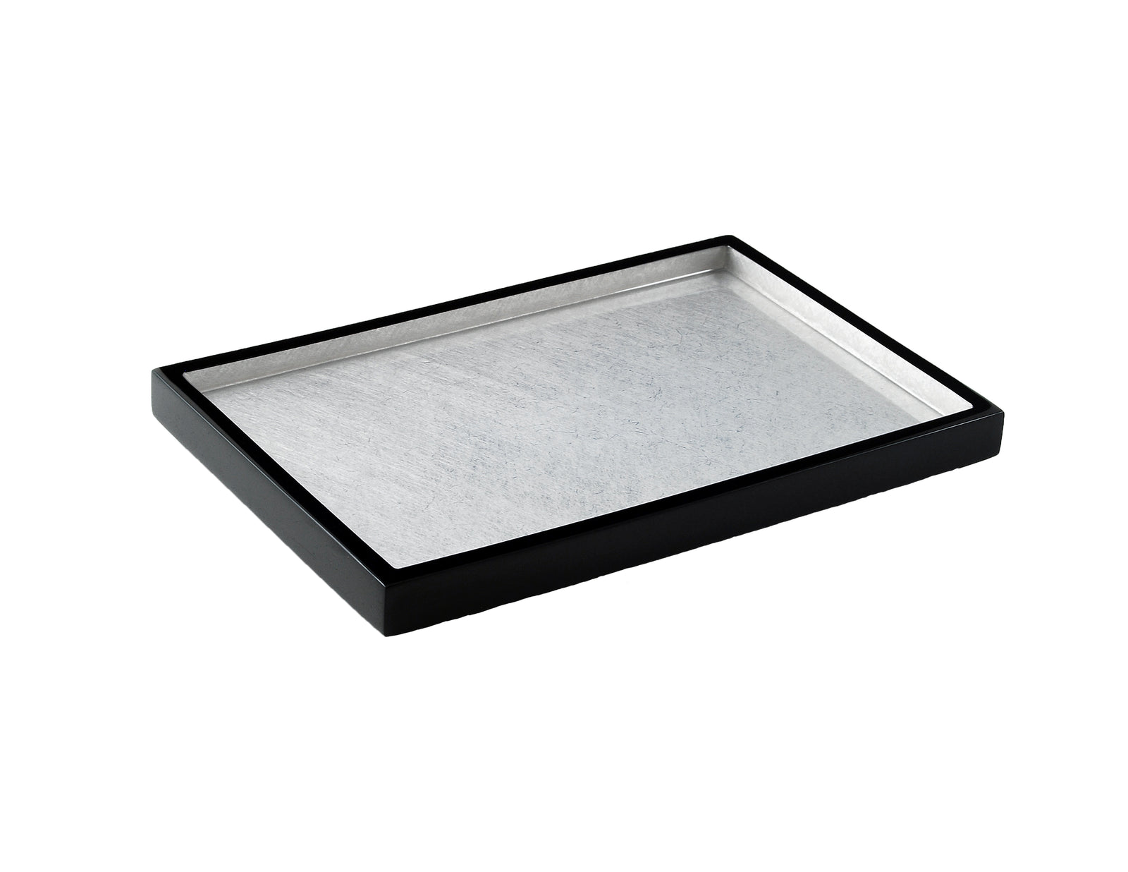 Vanity Tray Silver Leaf