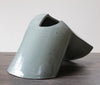 Chun Blue Angle Flower Vase / Sculpture #MW43