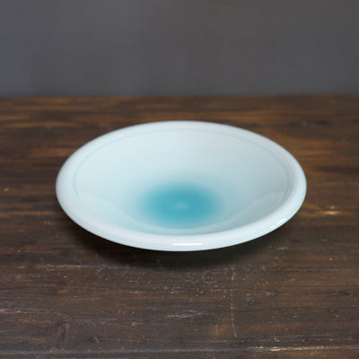 Blue Celadon Shallow Bowl #KG3