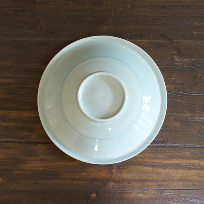 Blue Celadon Shallow Bowl #KG3