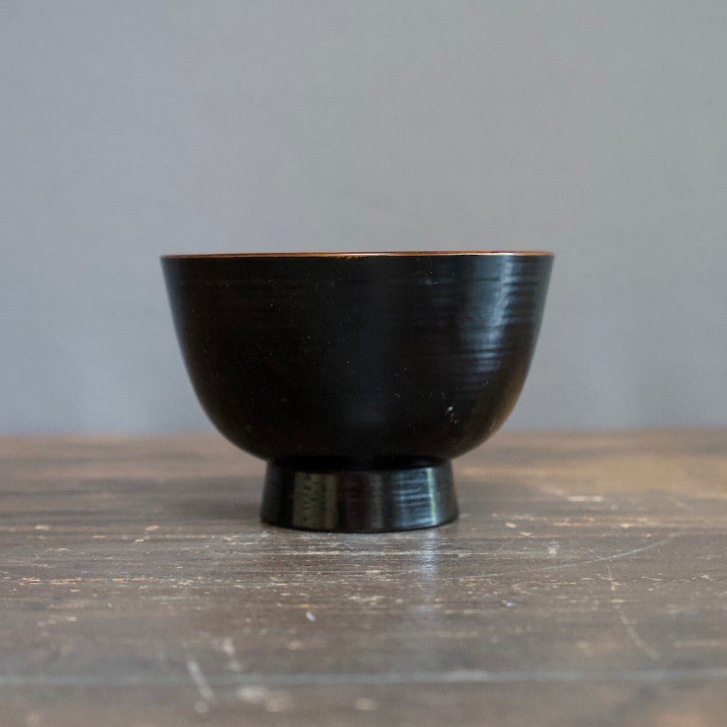 Lacquer Bowl Black #NN203 by Yui Kado