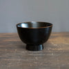 Lacquer Bowl Black #NN203 by Isaburo Kado
