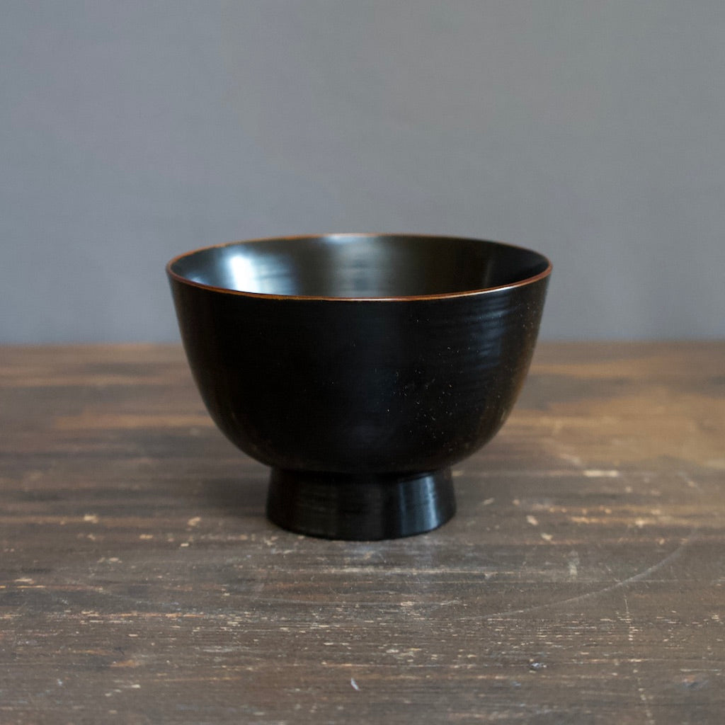 Lacquer Bowl Black #NN203 by Yui Kado