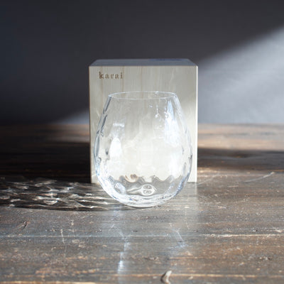KARAI Clear Glass Tumbler #25