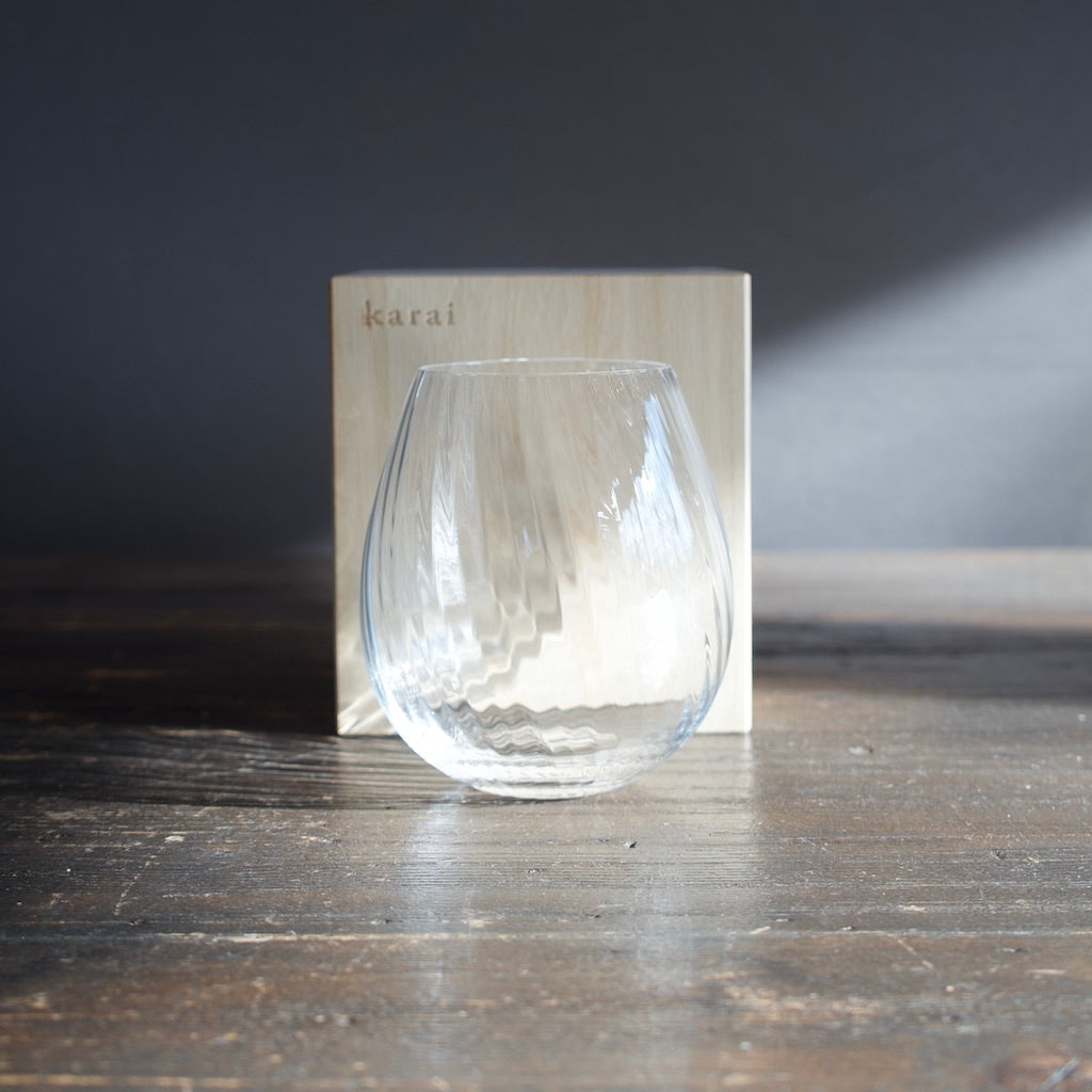 KARAI Clear Glass Tumbler #24