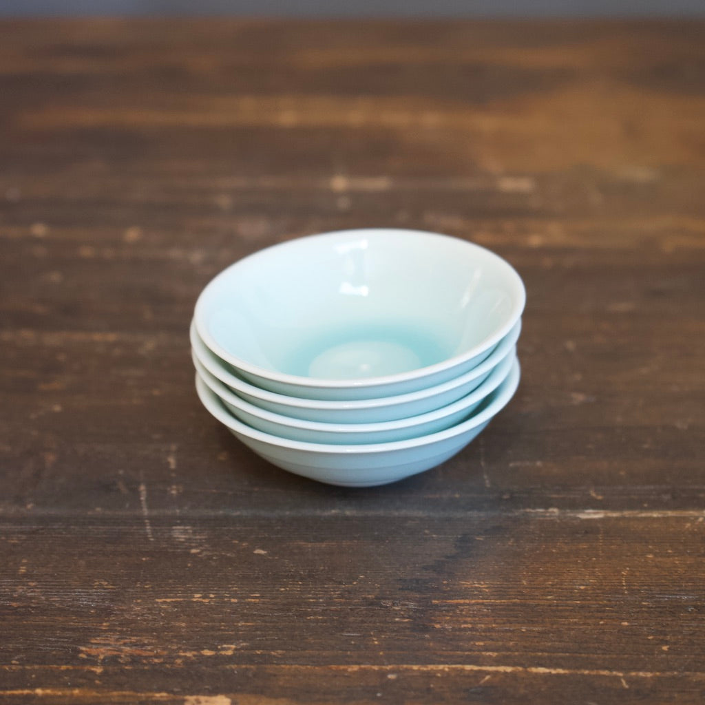 Blue Celadon Soy / Condiment Plate set of 4 #SOY1