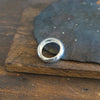 Small Smooth Puff Ring Sterling Silver #8407