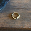 Small Spikes Ring 18K Gold #8001
