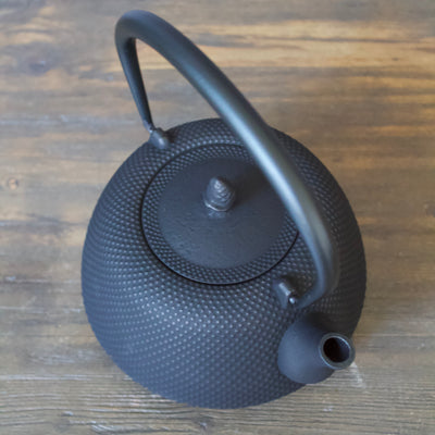 Cast Iron Tea Pot  "Arare" Black #480-782