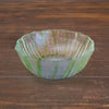 HANAMAI Green / Gold Leaf / Half Gloss Bowl #MZ001