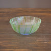 HANAMAI Green / Gold Leaf / Half Gloss Bowl #MZ001
