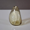 Tan Glass Bud Vases set of 5