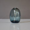 Indigo Blue Glass Bud Vases set of 5