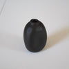 Matte Black Bud Vases set of 5