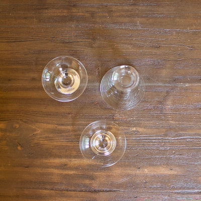 Clear Glass Sake Set 1:2＃EDO17
