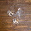 Clear Glass Sake Set 1:2＃EDO17