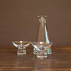 Clear Glass Sake Set 1:2＃EDO17