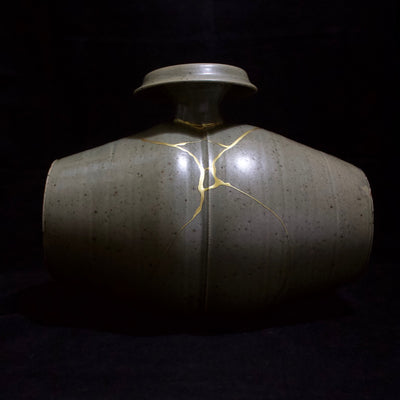 KINTSUGI Flower Vase KARATSU Style