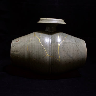KINTSUGI Flower Vase KARATSU Style