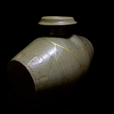 KINTSUGI Flower Vase KARATSU Style