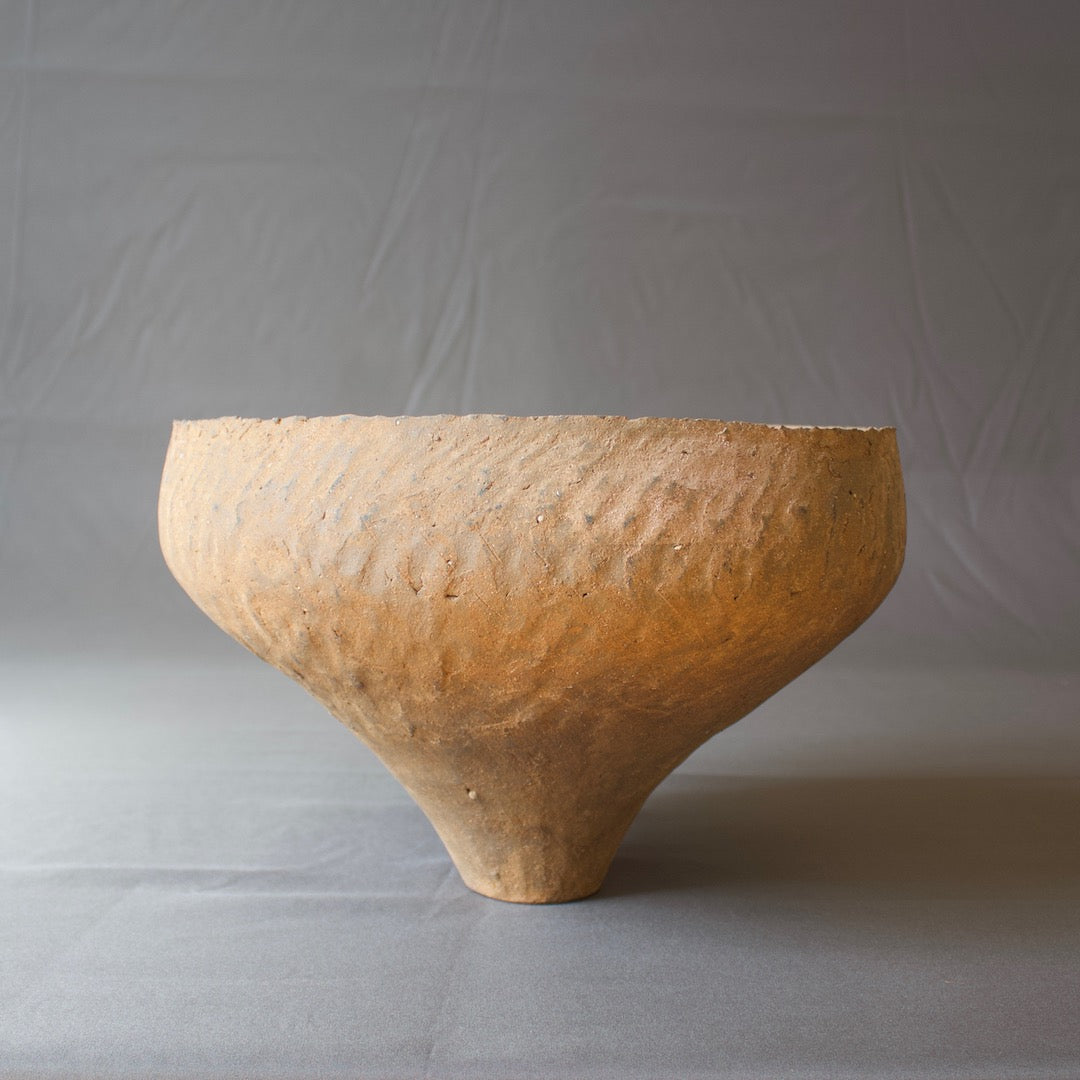 Brown Large Flower Vase #AK51