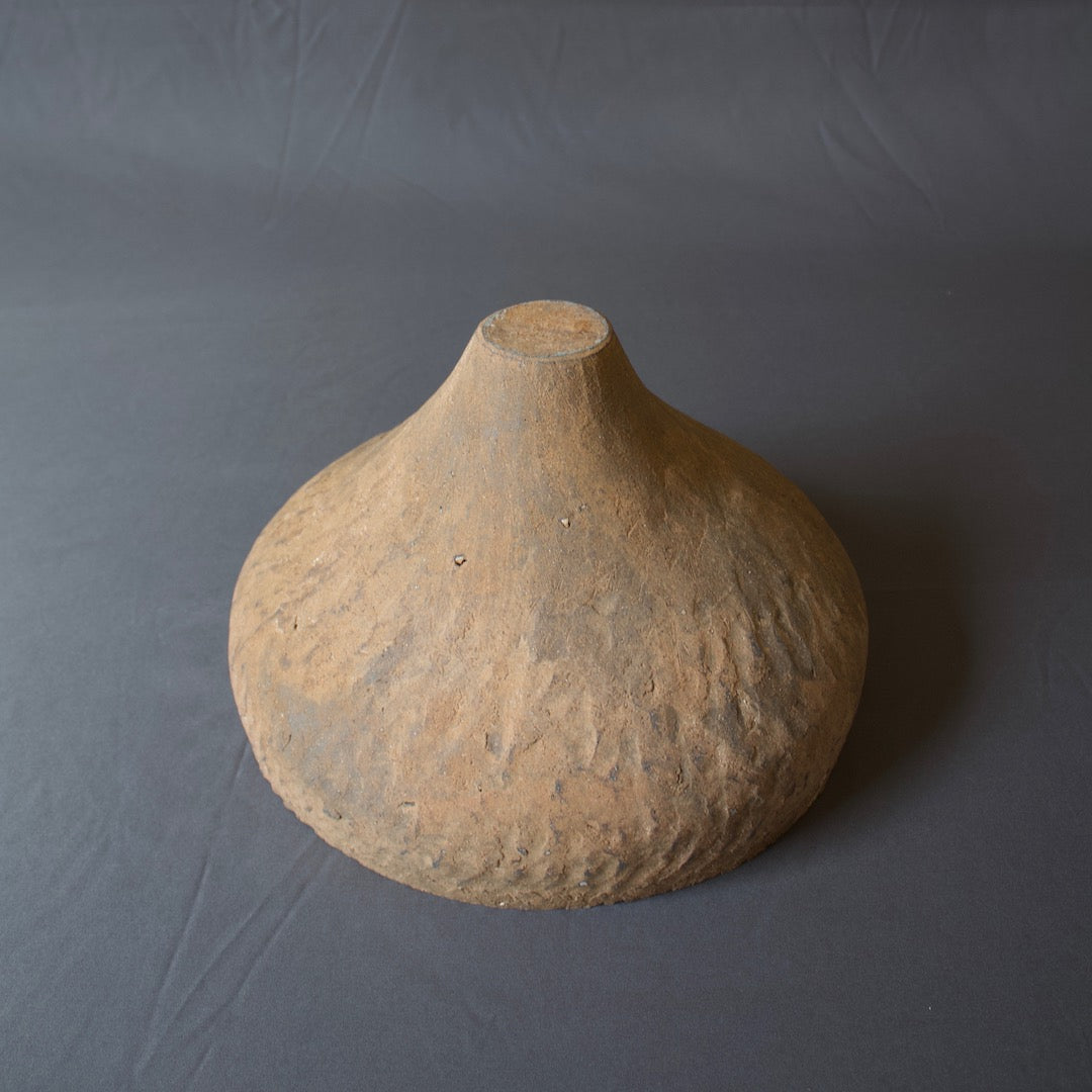 Brown Large Flower Vase #AK51