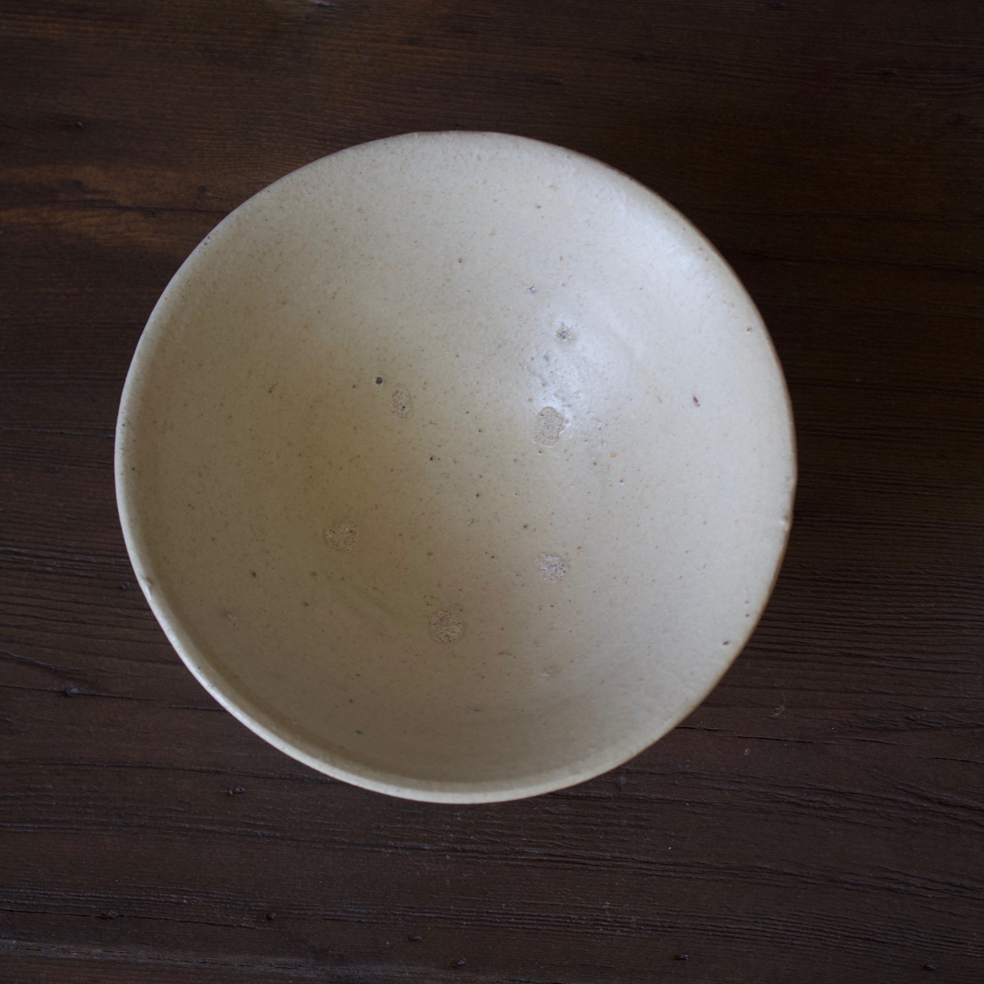 White Summer Tea Ceremony Bowl #78 - Sara Japanese Pottery
