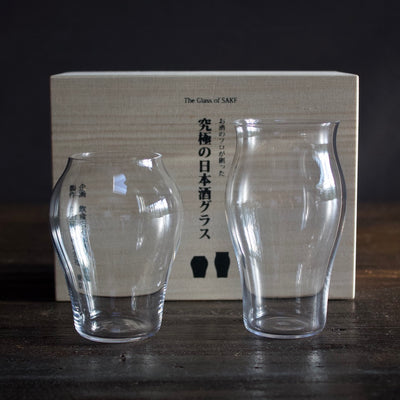 The Ultimate Sake Glass Pair "Tsubomi and Hana" #INT-3