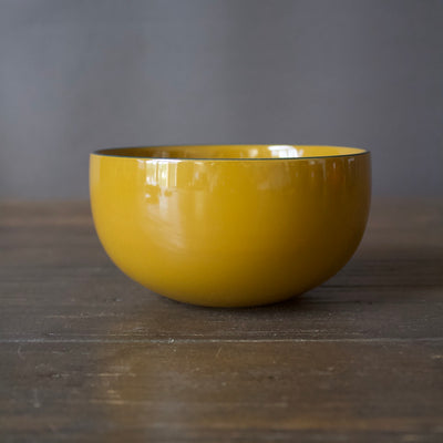 Lacquer Bowl Yellow