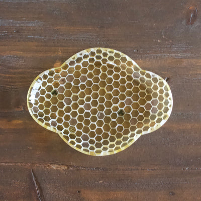 Murrini Honeycomb Plate #F30B