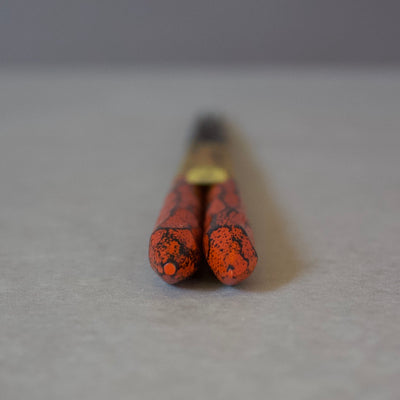 TEBORI Style Ebony Orange Chopsticks